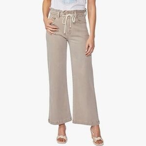 PAIGE- Women's Carly High Rise Wide Leg Ankle